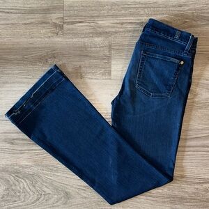 7 For All Mankind, The High Waist Slim Trouser, Dark Wash